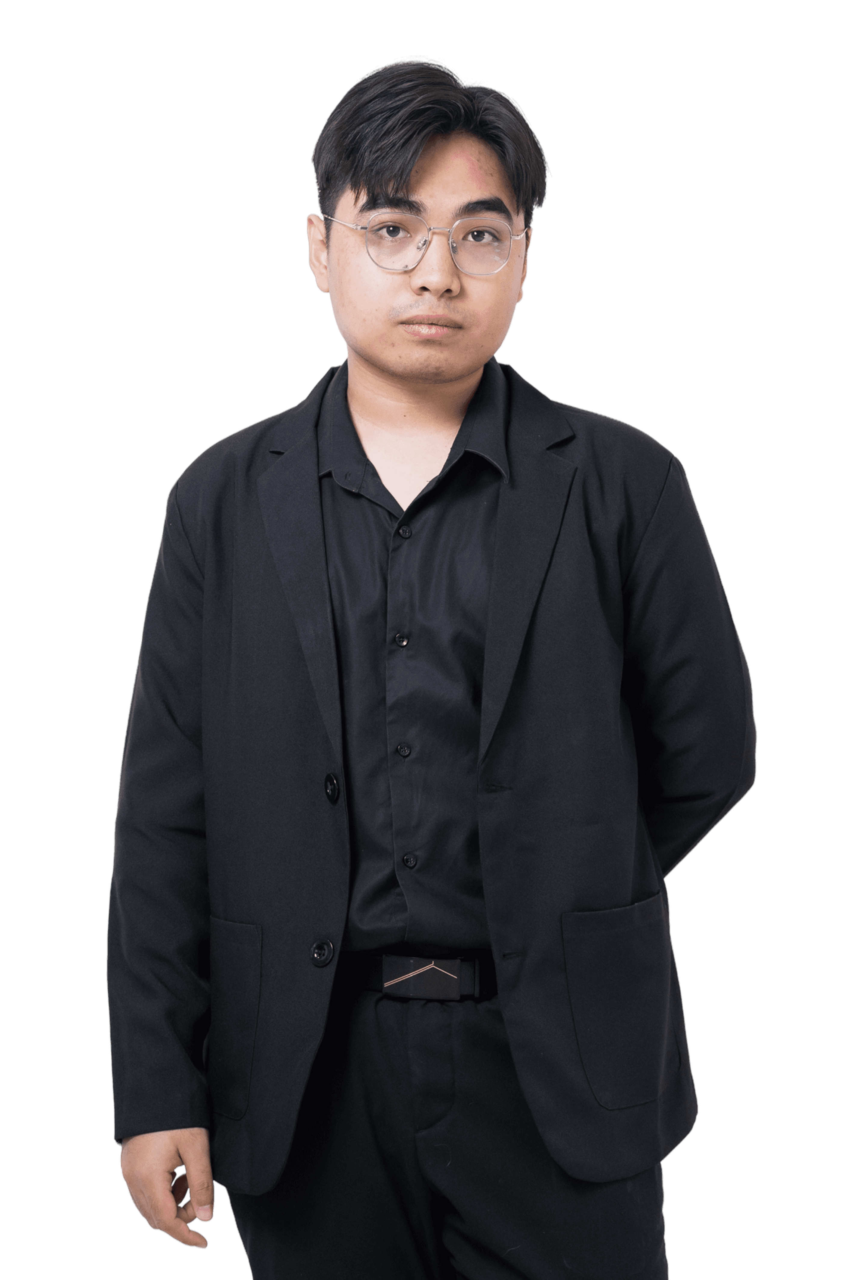 Studio portrait of Panupong Promklum — CX/UX Designer