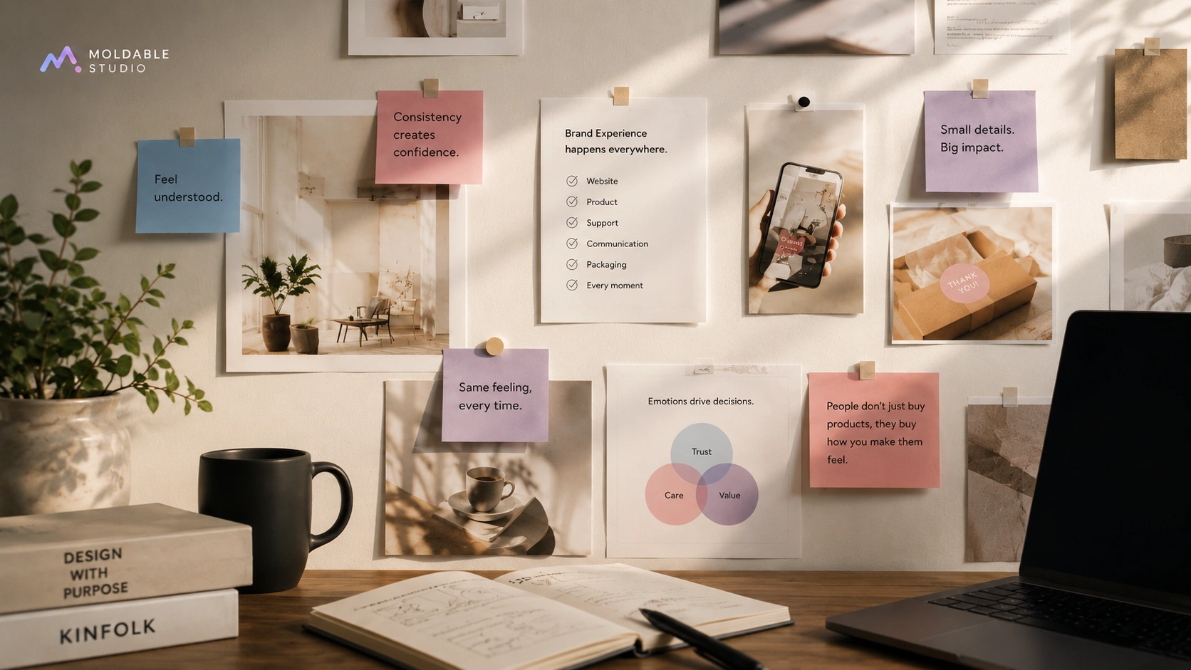 Moldable Studio cover for Brand Isn’t Just Your Logo