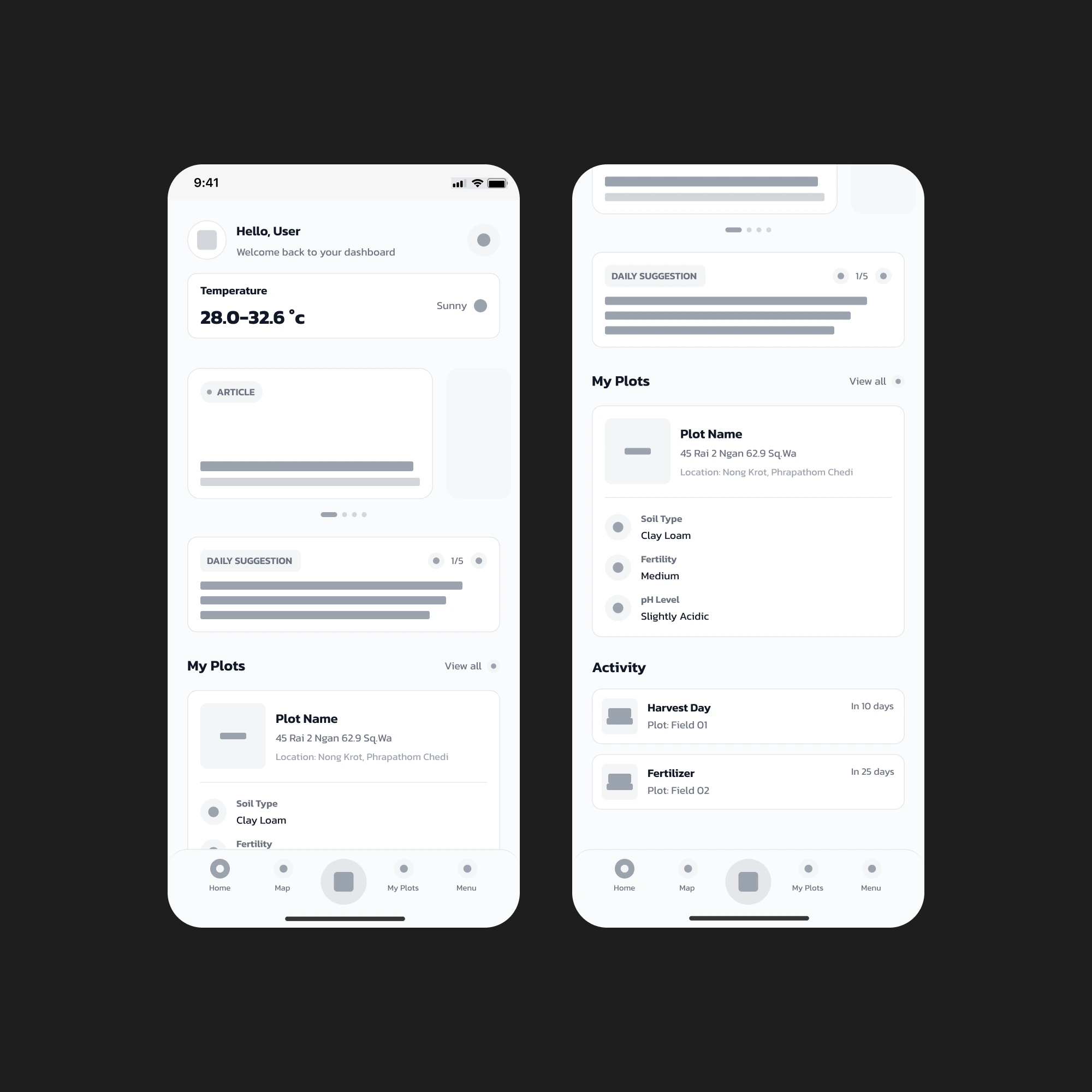 Dragonfly interface wireframe